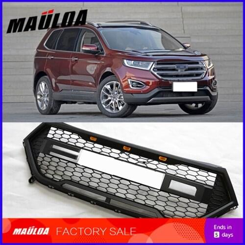 Car accessories modified front racing grills ABS grill raptor grille mask trims cover for EDGE Edge 2015-2018