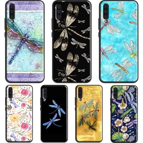 Dragonfly Case For Samsung A52 A12 A32 A72 A21S A20e A21S A31 A51 A71 A10 A02S A50 A70 Back Cover