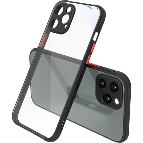 Wheels CASE For Apple iphone 12 Pro MAX 6.7inch Luxury Precision Hole Transparent Back Cover For iphone 11 XS MAX Soft Edge CASE