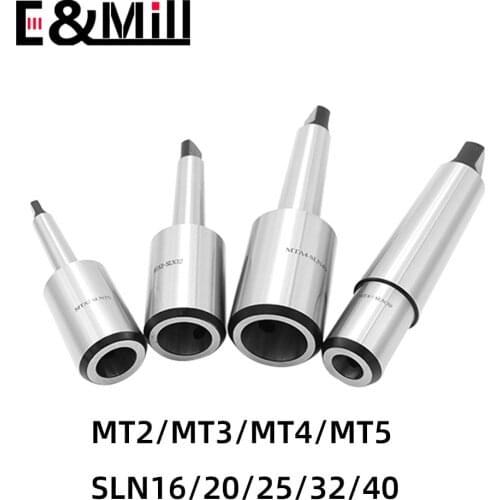 1PCS MT2 MT3 MT4 MT5 SLN20 SLN25 SLN32 SLN40 Tool Holder Morse 2 3 4 5 SLN for U Drill Violent Drill Fast Side Fixed Tool Holder