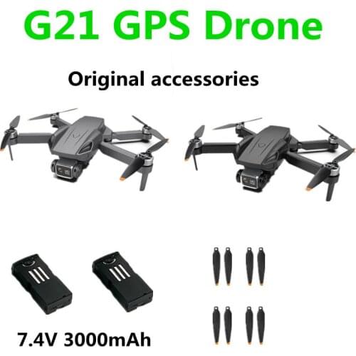 G21 Drone Original Accessories Battery 7.4V 3000mAh Propeller Maple Leaf Use For G21 Drones Spare Parts