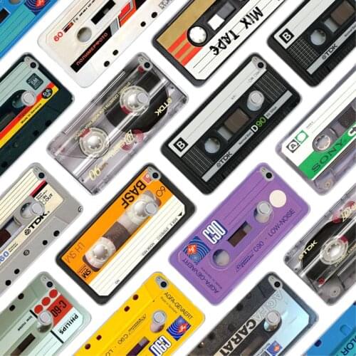 MLLSE Classical Old Cassette Fashion Hard Case Cover for Huawei NOVA 3 3i 4 Honor V20 8X 8A 7A Pro 7X 7C 7S 8 9 10 Lite Play Hot