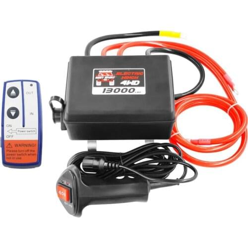 Winch Control Box with Wireless Remote Control Controller Relay Winch Accessories