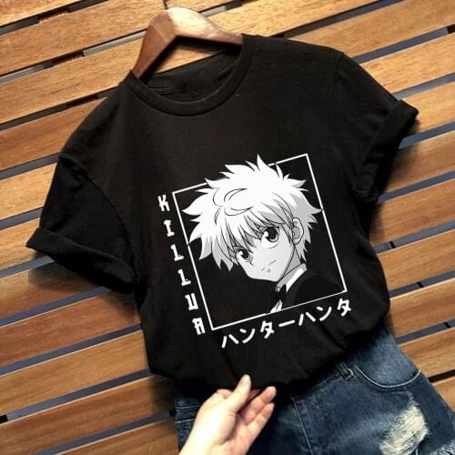 Hunter X Hunter Killua Hot Anime T-shirt Short Sleeves Men