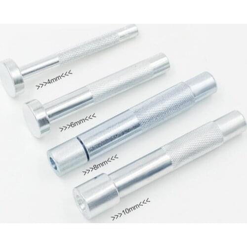 New Eyelet Punch Diy Tool Hole Cutter Set For Leather Craft Clothing Grommet Hand Punch Tool Set 1pcs 4mm 5mm 6mm Sewing Tools