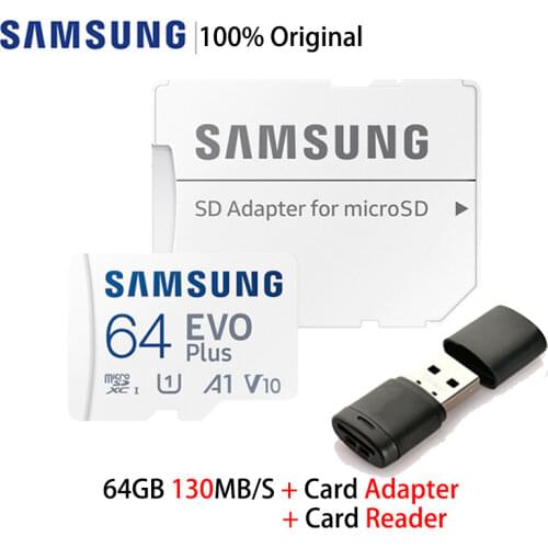 Original samsung micro sd card high speed 64GB 128GB Class10 memory card SDXC UHS-I 4K HD for driving recorder mobile phone card