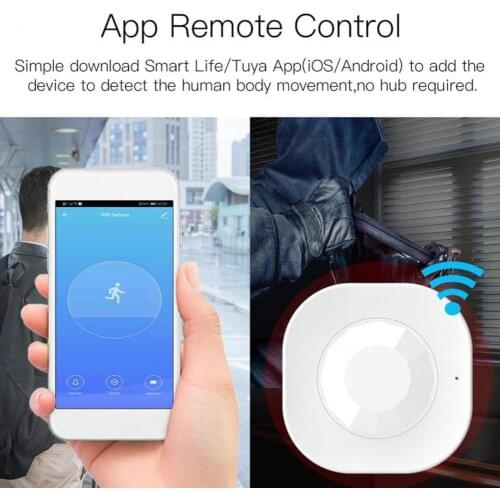 Smart Home WIFI PIR Sensor Motion Sensor Wireless Passive Detector Life Alarm Security Sensor Infrared APP Burglar Smart V2R0