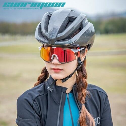 SUNRIMOON Aero Cycling Helmet Ultralight Breathable Race Performance Bike Helmet for Men Women Capacete Ciclismo Size 54-61cm