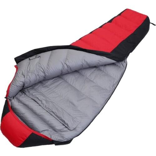 -25 Degree Sleeping Bag Mummy Bag 2.3 KG White Dock Down Winter Thickening Bag arrive to russian in 18-35 days