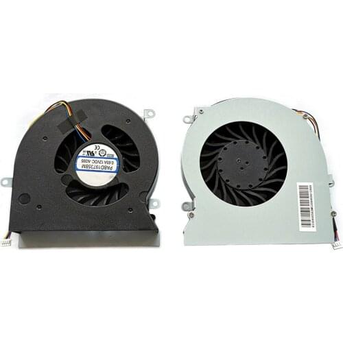 1PCS Cooling Fan CPU Fan 12VDC PABD19735BM-N395 for MSI GT62 GT62VR 6RD 6RE 7RE N322 N395 CPU Cooler Fan
