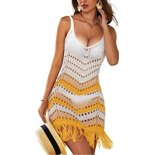 Summer Dress For Women 2021 Sundress Breathable Crochet Vest With Print Polyester Sets Clothing Clothes Vintage Elegant Beach