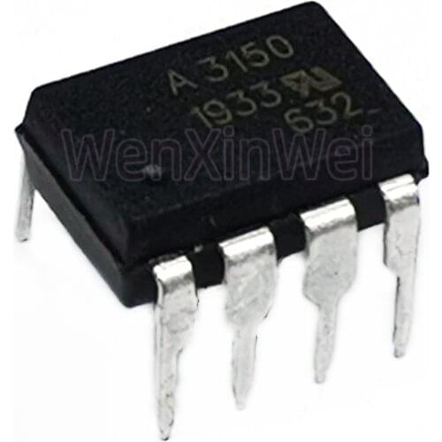 10PCS/LOT HCPL-3150-000E DIP-8 HCPL3150 DIP A3150 3150V DIP8 Optocoupler