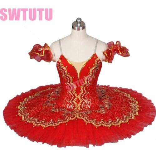 Black red classical ballet tutu ballet costume adult black swan lake professional ballet tutu,red ballet tutu BT8941