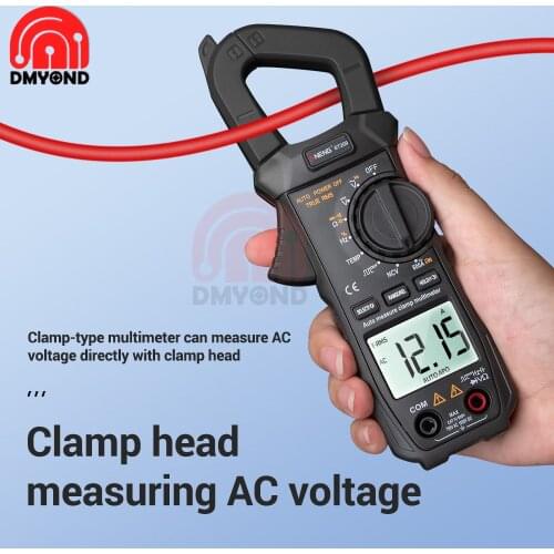 ST209 6000 Counts True RMS Digital Professional Multimeter Clamp DC/AC Current Clamp Tester Meters Voltmeter Auto Range
