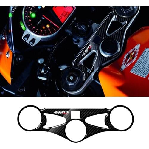 For Honda CBR1000RR 2008-2016 3D Carbon-look Upper Triple Yoke Defender