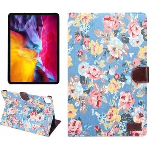 Flip Magentic Cover For IPad Pro 11" Case 2020 Canvas PU Leather Smart Sleep Wake Up Tablet Protective Shell Stand Coque+pen