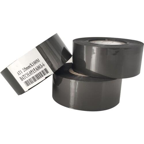 Black color stamp coding foil for foil coding machine