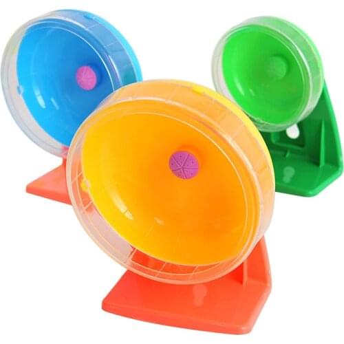 Hamster Toy Pet Jogging Hamster Sport Running Sport Wheel Cage Toy Interactive Exercise Wheel Cage For Small Animal Pet Supplies