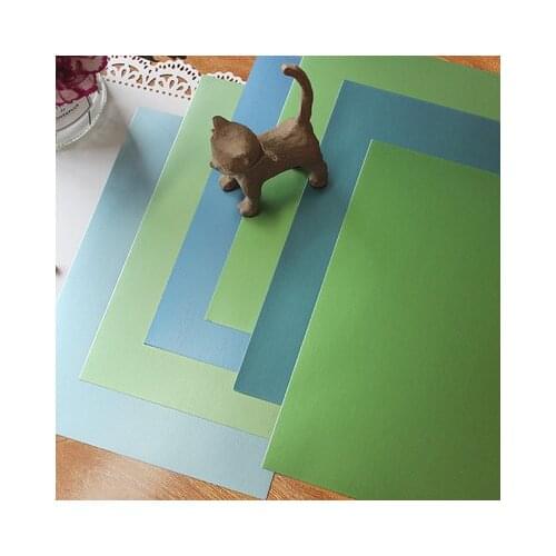 KSCRAFT A4 COLOUR SHADES SATIN FOREVER GREEN 250GSM