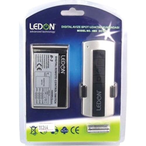 LEDON LD-12143 AVİZE CONTROL CONTROL (1000W X 3 POWER) 9 B3