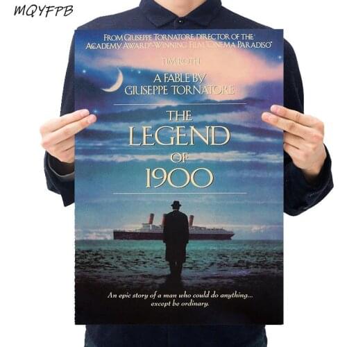 Movie The Legend of 1900 Kraft Paper Poster Home Room Bedroom Wall Decoration Painting Core 50.5x35cm