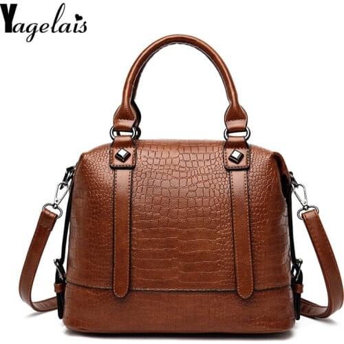 Casual Fashion Retro Ladies Shoulder Messenger Bag Women Mini Leather Handbag Messenger Bag Ladies Handbag Shell Bag