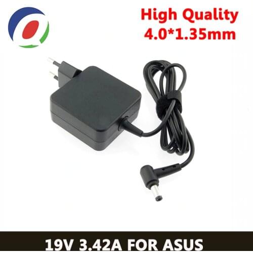 QINERN EU 19V 3.42A 65W 4.0*1.35 power Charger Laptop adapter For Asus Zenbook UX32VD UX305CA ux31a x201e ux305f s200e ADP-65DW