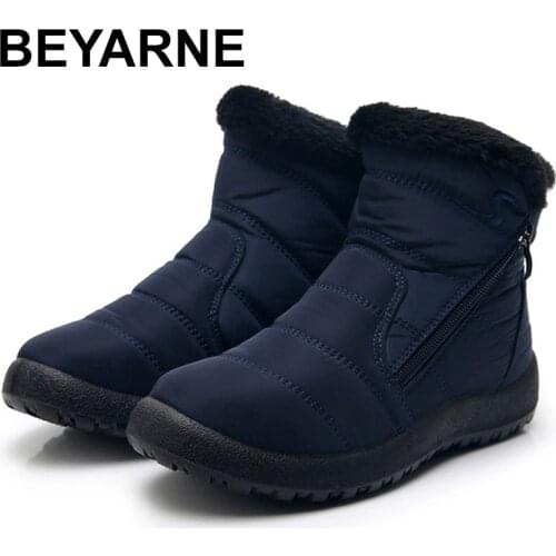 BEYARNEWinter boots for women, snow boots for Autumn and WinterE1067