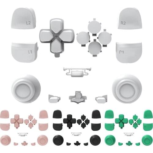 DATA FROG Replacement Buttons for PS5 Gamepad Wireless Controller Joystick Key Replacement Shell Case Button Repair Parts