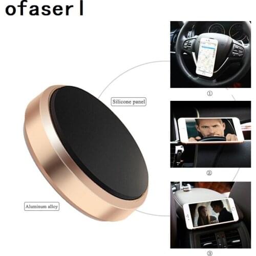 Ofaserl Universal 360 Magnetic Mobile Car Phone Holder Magnet Smartphone Car Mount Phone Holder Wall Cell Phone Holder Stand