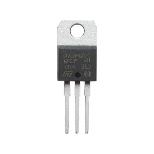 10pcs/lot Original Product BTA08-600CRG triac 600V 8A TO-220