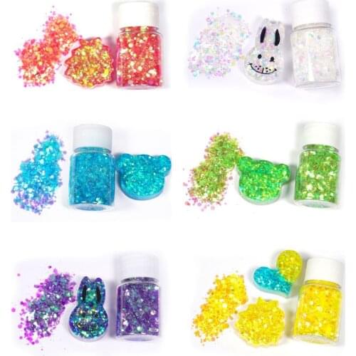 Shiny Mixed Glitter Sequins DIY Crystal Epoxy Resin Mold Fillings Jewelry Making T4MD