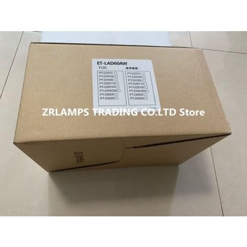 2PCS Original Projector Lamp With Housing OEM ET-LAD60W ET-LAD60 ET-LAD60A ET-LAD60AW For PT-D5000/PT-D5000U/PT-D6000/PT-D600