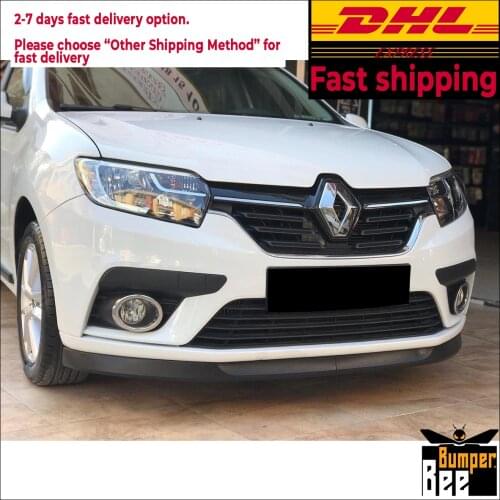 RENAULT SYMBOL Astra H LIP Model FRONT SPOILER BUMPER LIP Euro Spoiler Lip Universal 2 pcs Body Kit