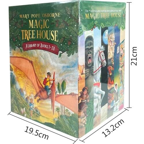 31 Books/set MAGIC TREE HOUSE 1-31 English Reading story Books Kids Children books Extracurricular reading English original book