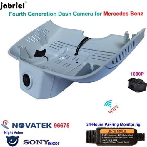 For Mercedes Benz C Class w204 C204 S204 for Mercedes Benz E Class w212 Full HD Wifi 24H Night Vision Car Dvr Dash Cam Camera
