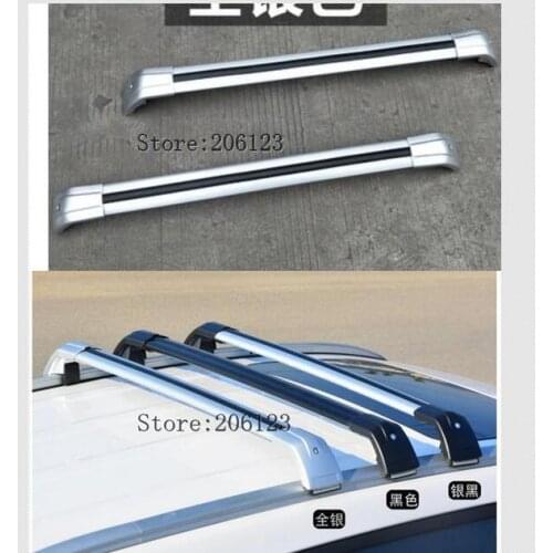 For RENAULT KADJAR 2016 2017 2018 luggage rack/roof rack/roof rail superior aluminum alloy,black and silver color you can choo