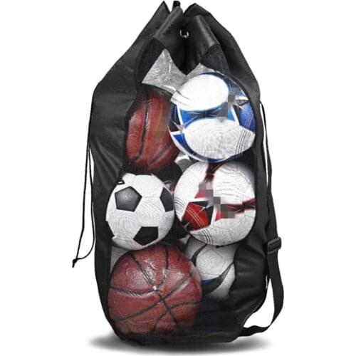 Large-Capacity Football Basketball Volleyball Bag Storage Net Backpack Multi-Function Sports Ball Net