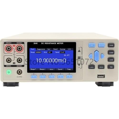 CKT3545 Conductor Resistance Tester Electrical Ohm Equipment with Resolution 0.01 Micro Ohm