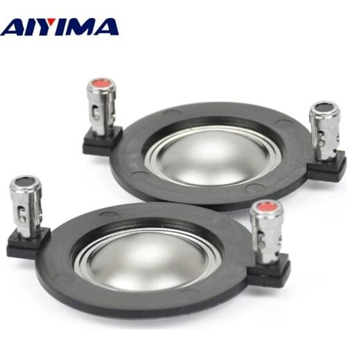 AIYIMA 2Pcs Audio Tweeter Driver Speakers Professional Titanium Film 25/34/44/51 Core Treble Voice Coil DIY Speakers Accessory