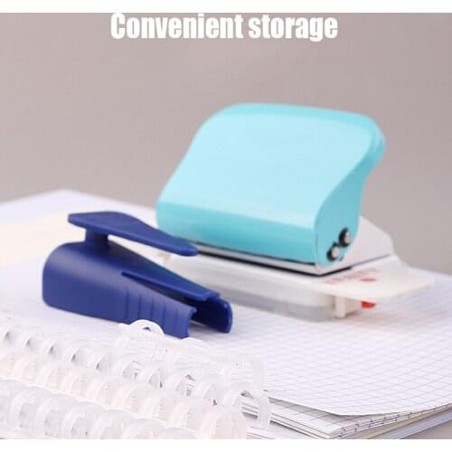 DIY Hole Puncher DIY Loose Leaf Hole Punch Portable Loose-leaf Paper Hole Puncher DU55