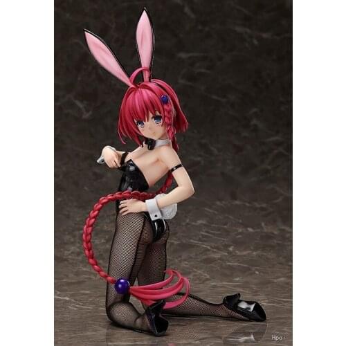 Anime To Love Darkness Kurosaki Meia Sexy Bunny Girl Ver PVC action figure model Toy 1/4 Size