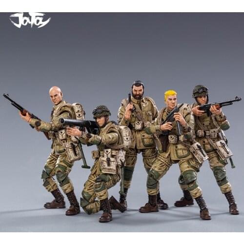 JOYTOY JT0715 WWII US Airborne Division 1/18 Action Figures Set 5