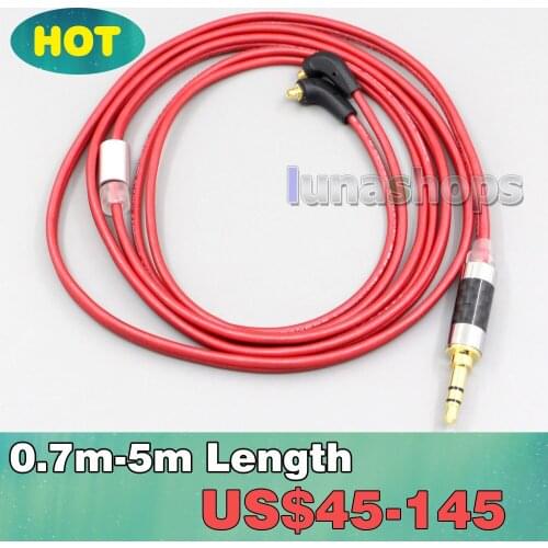 2.5mm 4.4mm XLR 3.5mm 99% Pure PCOCC Earphone Cable For Etymotic ER4SR ER4XR ER3XR ER3SE ER2XR ER2SE LN006655