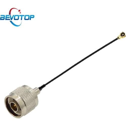 1PCS IPX U.FL IPEX4 MHF4 Female to N Type Male Plug RF RF113 Pigtail Coaxial Mini PCI WIFI WLAN Antenna Extension Cabble