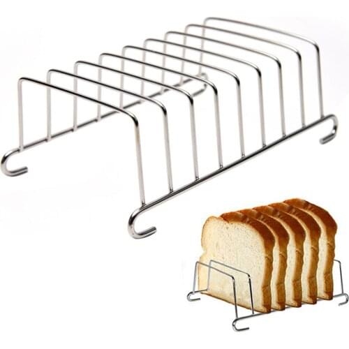 Cookie Restaurant Bread Rack Kitchen Home Pancake Holder Cooling Grid Air Fryer Accessories Rectangle Stainless Steel Portable