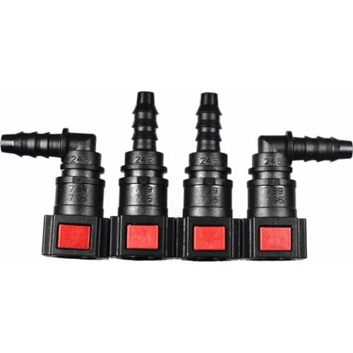 Plastic Auto Parts Fuel urea system 7.89mm Male Hose Connector,5/16"Plastic Pipe adblue Adapter