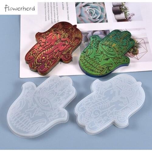DIY Resin Molds Cute Hand Silicone Mold Keycain Molds Cake Decorating Fondant Molds Chocolate Mold Baking Supplies
