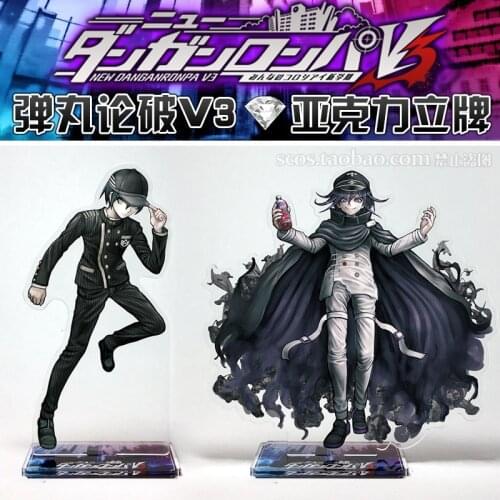Anime Dangan Ronpa Danganronpa V3 BL Stand Figure Kokichi Oma Saihara Shuichi Rantaro Amami Cosplay Acrylic Model Plate Decor To