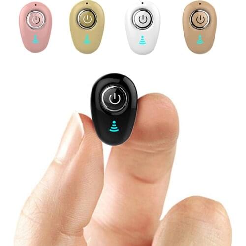 S650 Mini Bluetooth headset sports wireless headset in-ear Earphones with microphone invisible earbuds hands-free stereo phone 1